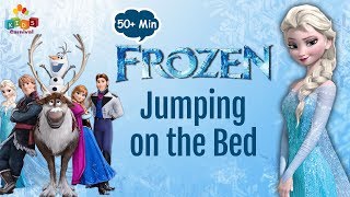FROZEN - Five Little Elsa's Jumping On The Bed | Popular Nursery Rhymes Collection for Children