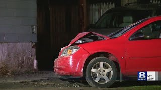 Car crashes into home in Rochester
