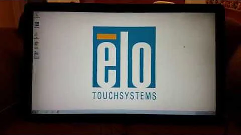Elo 42" Multi-touch screen demo