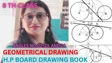 8TH CLASS ANGLES  22.23.AND 24 || DRAWING BOOK || NCERT SYLLABUS H.P BOARD || DRAWING STUDY ||