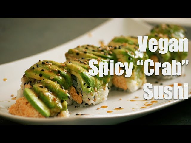 Vegan California Roll (Spicy Tofu Crab Salad) - Sarah's Vegan Kitchen