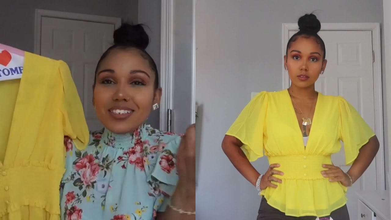 🌷🌻Springtime🌼🌺 clothing try-on haul/Work appropriate