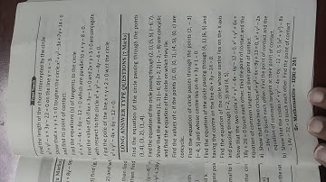 Maths 2b important questions inter 2nd year 2020 March TS AND AP