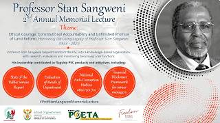 Professor Stan Sangweni Annual Memorial Lecture
