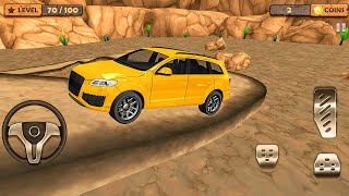 Audi Q7 SUV Car Driving - Mountain Climb Car Simulator - Android Gameplay screenshot 3