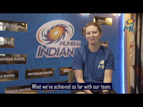 Coach Charlotte looking forward to the WPL season | Mumbai Indians