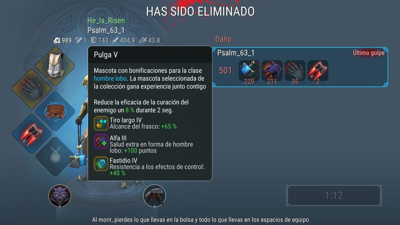 День 1 Макс. Оборотень 🐺 🔥 1 хит PvP!! 💤 (FROSTBORN PVP)