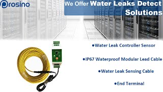 How to detect water leaks l Water Leak Detection equipment l Controller Sensor l Water Sensing Rope.