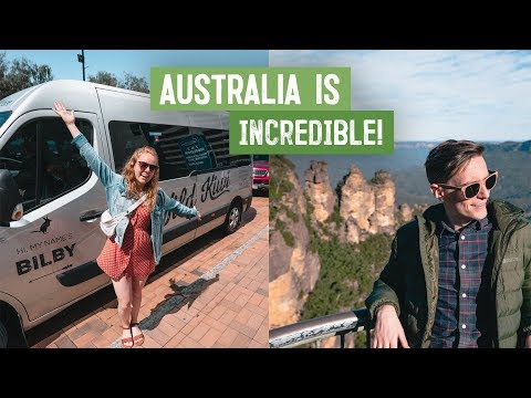 Mountain biketralian Road Trip BEGINS! - Koalas, Blue Mountains & More 😍| Wild Kiwi Tours / Absolute Mountain bikesie