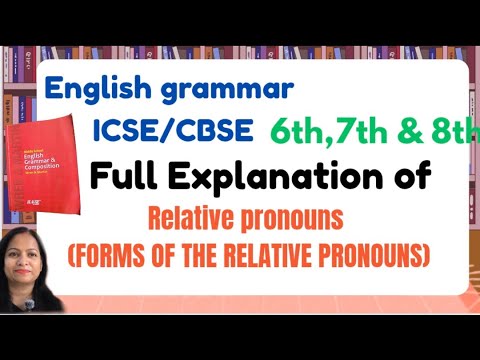 Wren and Martin English Grammar Video | The English Equation - YouTube