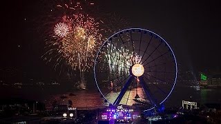 Asia merayakan awal tahun 2015 dengan penuh gaya.