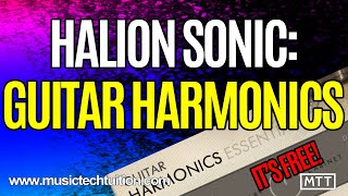 Halion Sonic: Guitar Harmonics Essential - FREE Library