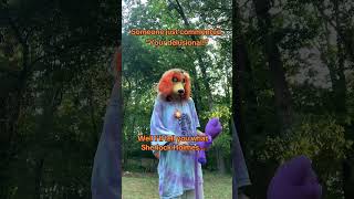 I AM delusional. I’m also actively in psychosis #fictionkin #furry #fursuit #dogday #furries