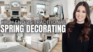 *NEW* SPRING DECORATE WITH ME 2024 | HIGH END SPRING DECORATING 2024 | LUXE SPRING DECOR ON A BUDGET