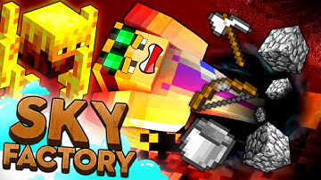 Minecraft Sky Factory - TROUBLE IN THE NETHER #9