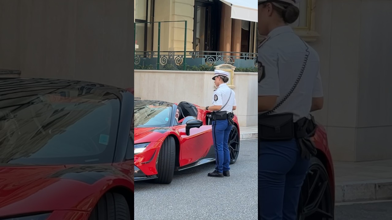 Cutest Police Woman In Monaco ❤️❤️❤️ 