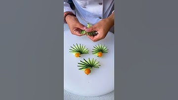 Cucumber cutting method # Knife skills