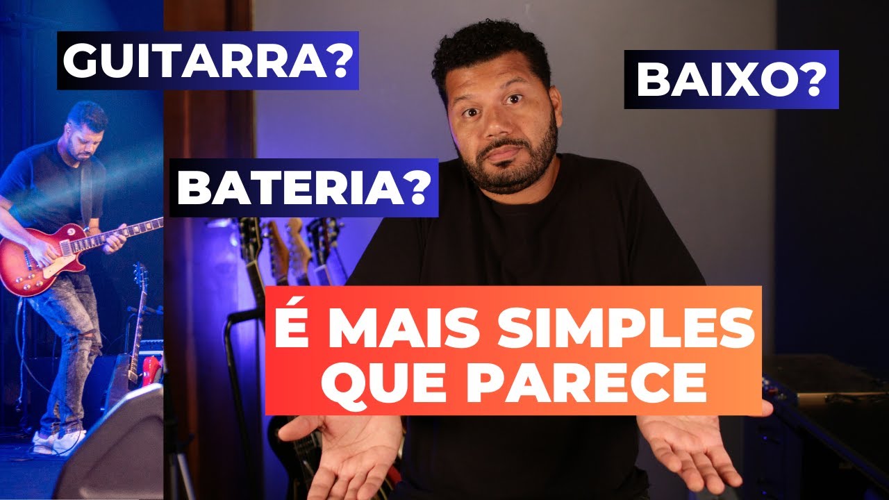 COMO TOCAR GUITARRA QUANDO SÓ TEM BAIXO E BATERIA GUITARRA EM BANDA