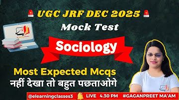 UGC NET Sociology | Unit 1 (5) | UGC NET Sociology PYQs with answers | UGC NET Sociology Mock Test