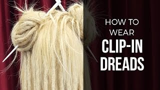 DIY Temporary Clip In Dreads - Dreadlock Hair Extensions - DoctoredLocks.com