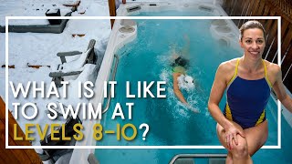 Jodie Becker | What It's Like To Swim In A Swim Spa - Levels 8-10