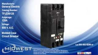 General Electric TFJ236125 Circuit Breaker For Sale
