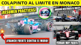 🚨COLAPINTO COMPLETAMENTE al LIMITE en MONACO💥 REVIVE la F1 y FERRARI en el PRINCIPADO✅ CHECO ENCENDI