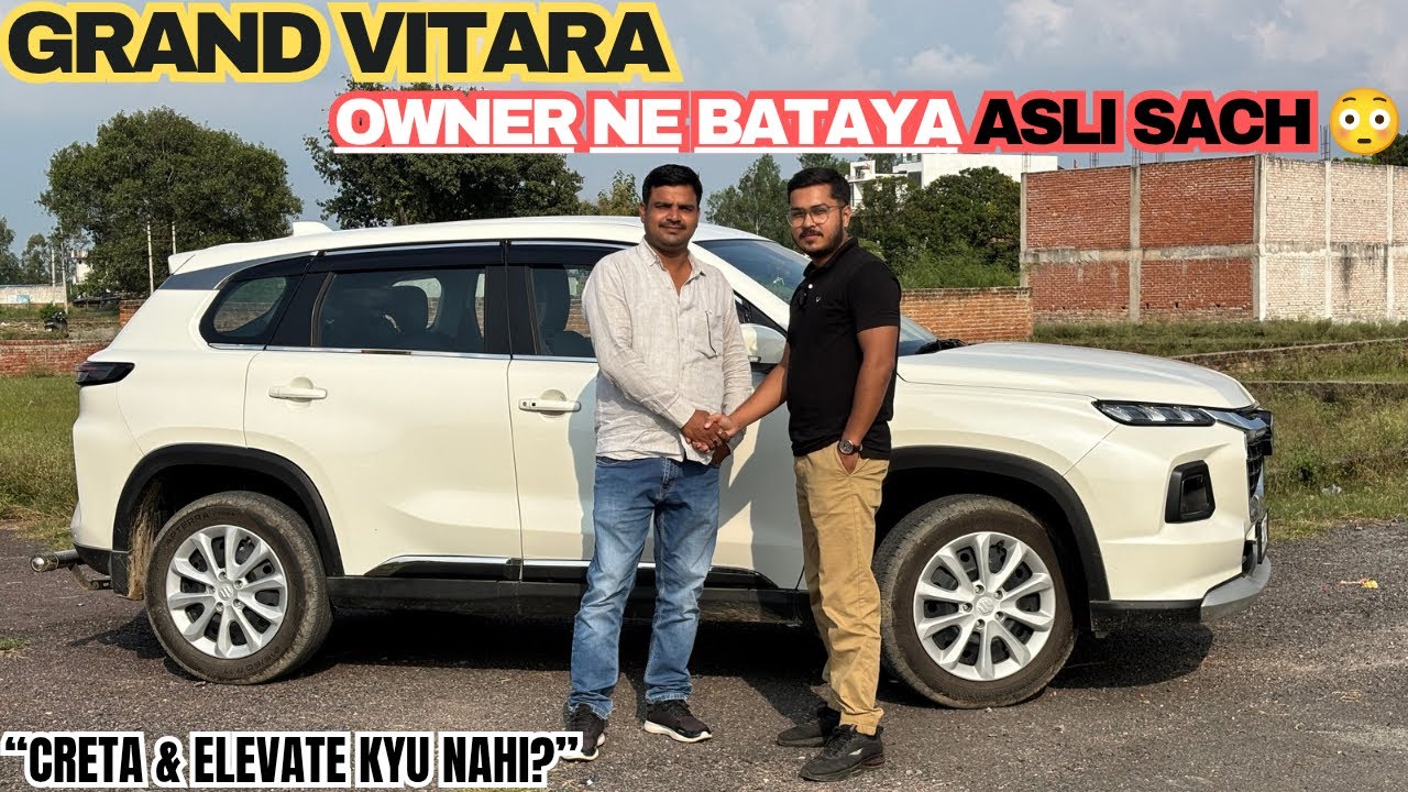 Grand Vitara Real Ownership Review 🔥 Mileage, Pros & Cons, Problems, Features | Hindi Review 2025