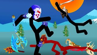 Stick War Legacy - Animation : The REVENGE Of Griffon ICE Vs All Final Boss Part 1