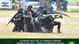 QRF yaonesha maonesho mawili tofauti katika ufungaji wa kozi ya uongozi mdogo mkupuo wa 06