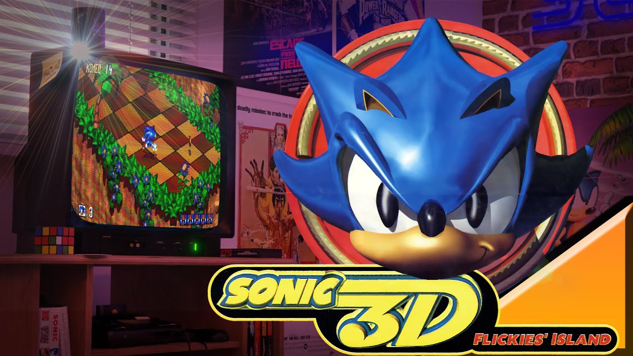 Sonic 3D Flickies' Island Sur PC - CD-ROM SEGA (État Correct, Envoi Suivi)
