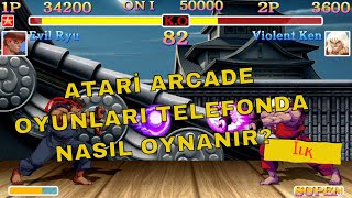 Atari Arcade Oyunları Telefonda nasıl oynanır? Resimi