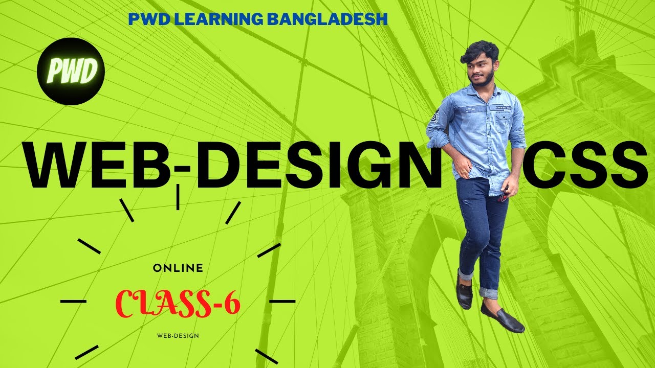 class 6 css height width and box model design-bangla tutorial - YouTube