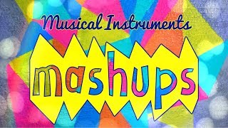 Mash Ups: DIY Doll Musical Instruments - Guitar | Piano | Clarinet | Gong and more