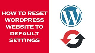 How to reset your database to default settings without using Cpanel
