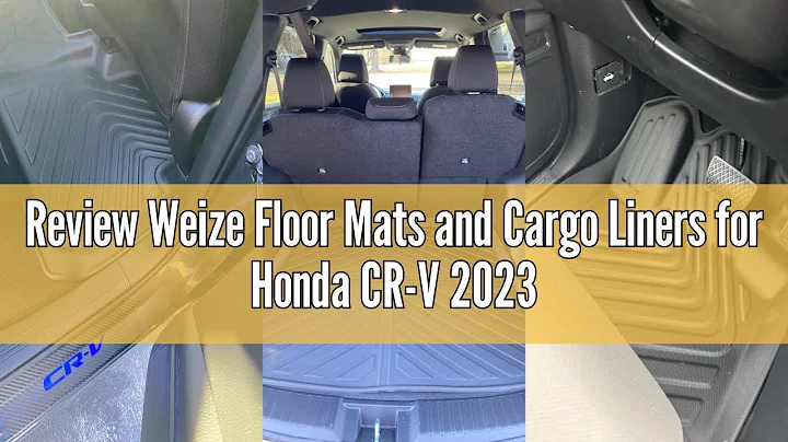 Review Weize Floor Mats and Cargo Liners for Honda CR-V 2023 2024 2025 2026 (Include CR-V Hybrid Mod