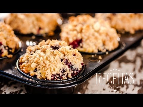 Vídeo: Muffins De Mirtilo