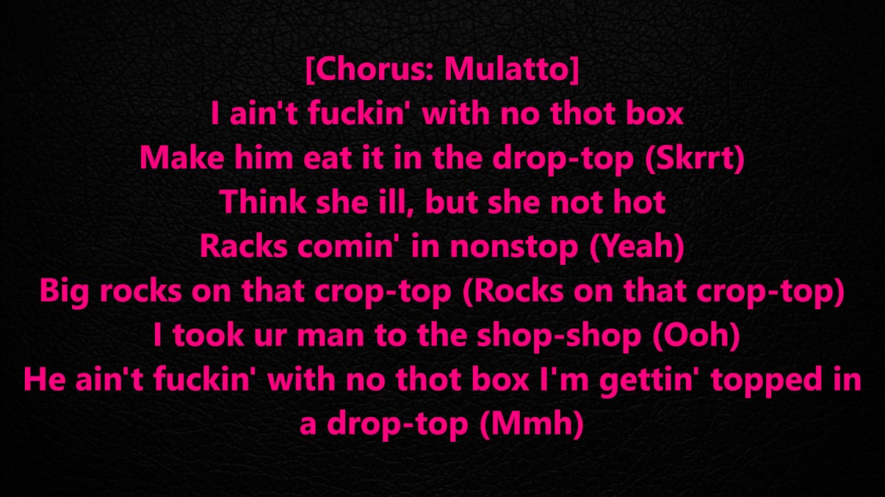 Hitmaka Thot Box (Remix)(Lyrics Video) YouTube