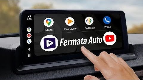 Fermata installation steps to play video and YouTube using Android Auto on car infotainment