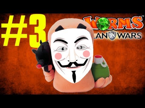 Worms Clan Wars - u0022Ходячий Писдетс Снова в Делеu0022 - Часть 3