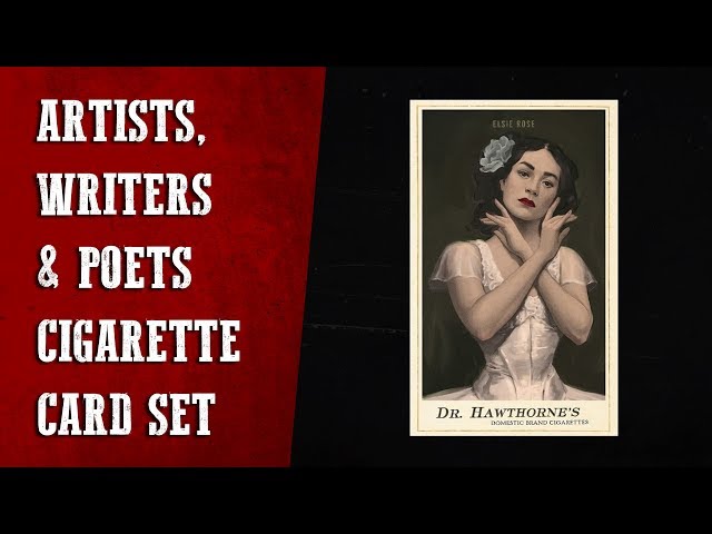 artist cigarette cards rdr2 I finally collected all the cards : r/reddeadredemption Artists, Painters, Writers & Poets