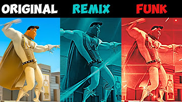 Metro Man Original vs Remix vs Funk