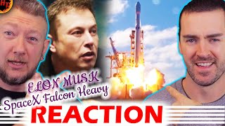 LIFT OFF! SpaceX Falcon Heavy REACTION - Elon Musk's Engineering Masterpiece