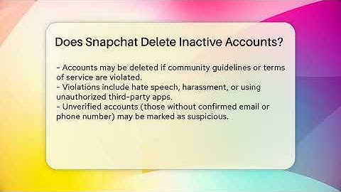 Does Snapchat Delete Inactive Accounts? - Everyday-Networking