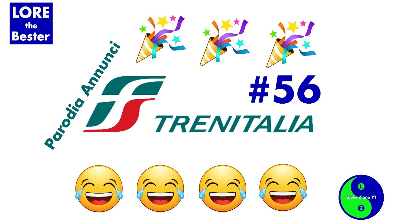 PARODIA ANNUNCI TRENITALIA #56 🎉😂