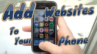 How to Add Websites to the Home Screen on Any Smartphone or Tablet