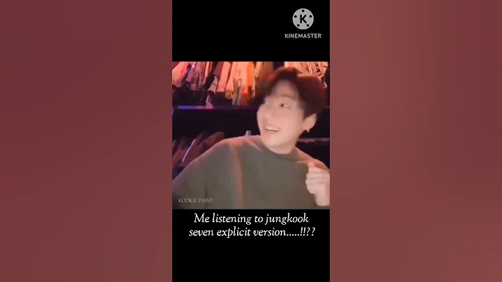 Me listening to Jungkook seven explicit version for the first time in front of my family😬😶😐🤐🤕 || #jk