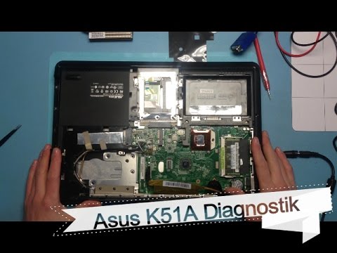 K51AB Mainboard 1 Jahr Gewährleistung ASUS X70AC K51AC Notebook Reparatur 