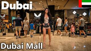 Dubai [4K] 🇦🇪 The GIGANTIC Dubai Mall Tour Exploring the World's Largest Shopping Destination