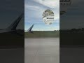 Landing at YYC Calgary airport #airplane #aviation #airport #yyc #calgary #westjet #westjetairlines